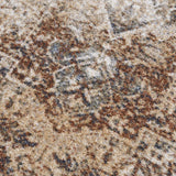 Hauteloom Fang SLLIFANG825 Navy Machine Made Polyester Rug
