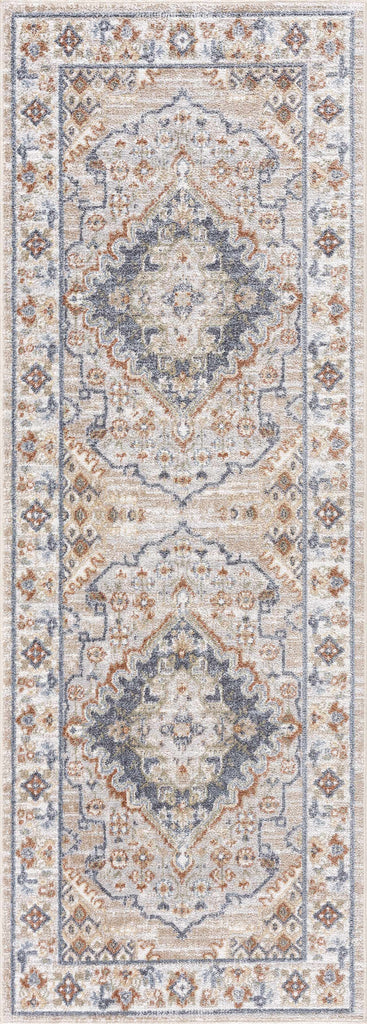 Hauteloom Erez SLLIEREZ890 Navy Machine Made Polyester Rug