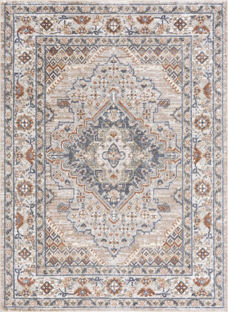 Hauteloom Erez SLLIEREZ890 Navy Machine Made Polyester Rug