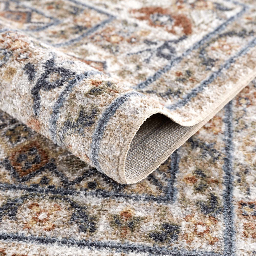 Hauteloom Erez SLLIEREZ890 Navy Machine Made Polyester Rug