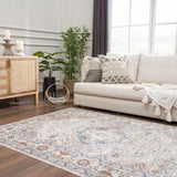 Hauteloom Erez SLLIEREZ890 Navy Machine Made Polyester Rug