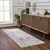 Hauteloom Erez SLLIEREZ890 Navy Machine Made Polyester Rug