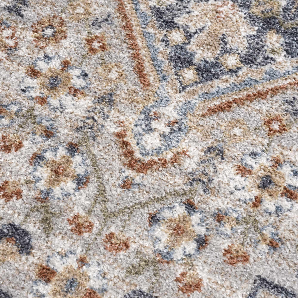 Hauteloom Erez SLLIEREZ890 Navy Machine Made Polyester Rug