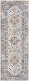 Hauteloom Afya SLLIAFYA890 Navy Machine Made Polyester Rug