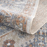 Hauteloom Afya SLLIAFYA890 Navy Machine Made Polyester Rug
