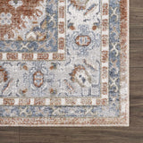 Hauteloom Ezio SLLIEZIO824 Rust Machine Made Polyester Rug