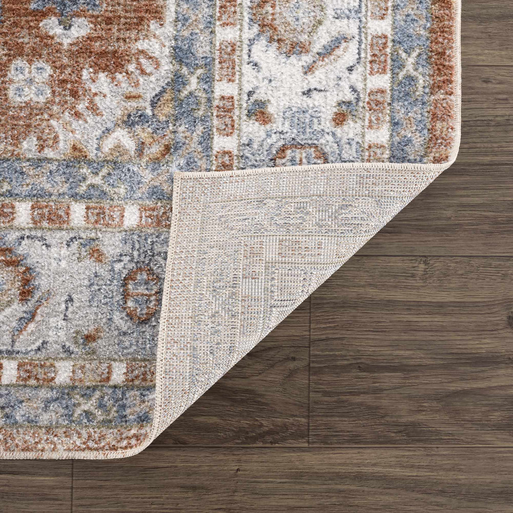 Hauteloom Ezio SLLIEZIO824 Rust Machine Made Polyester Rug