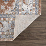 Hauteloom Ezio SLLIEZIO824 Rust Machine Made Polyester Rug