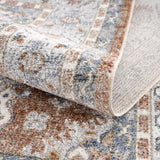 Hauteloom Ezio SLLIEZIO824 Rust Machine Made Polyester Rug