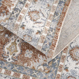 Hauteloom Ezio SLLIEZIO824 Rust Machine Made Polyester Rug