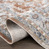 Hauteloom Ezio SLLIEZIO824 Rust Machine Made Polyester Rug