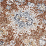 Hauteloom Ezio SLLIEZIO824 Rust Machine Made Polyester Rug