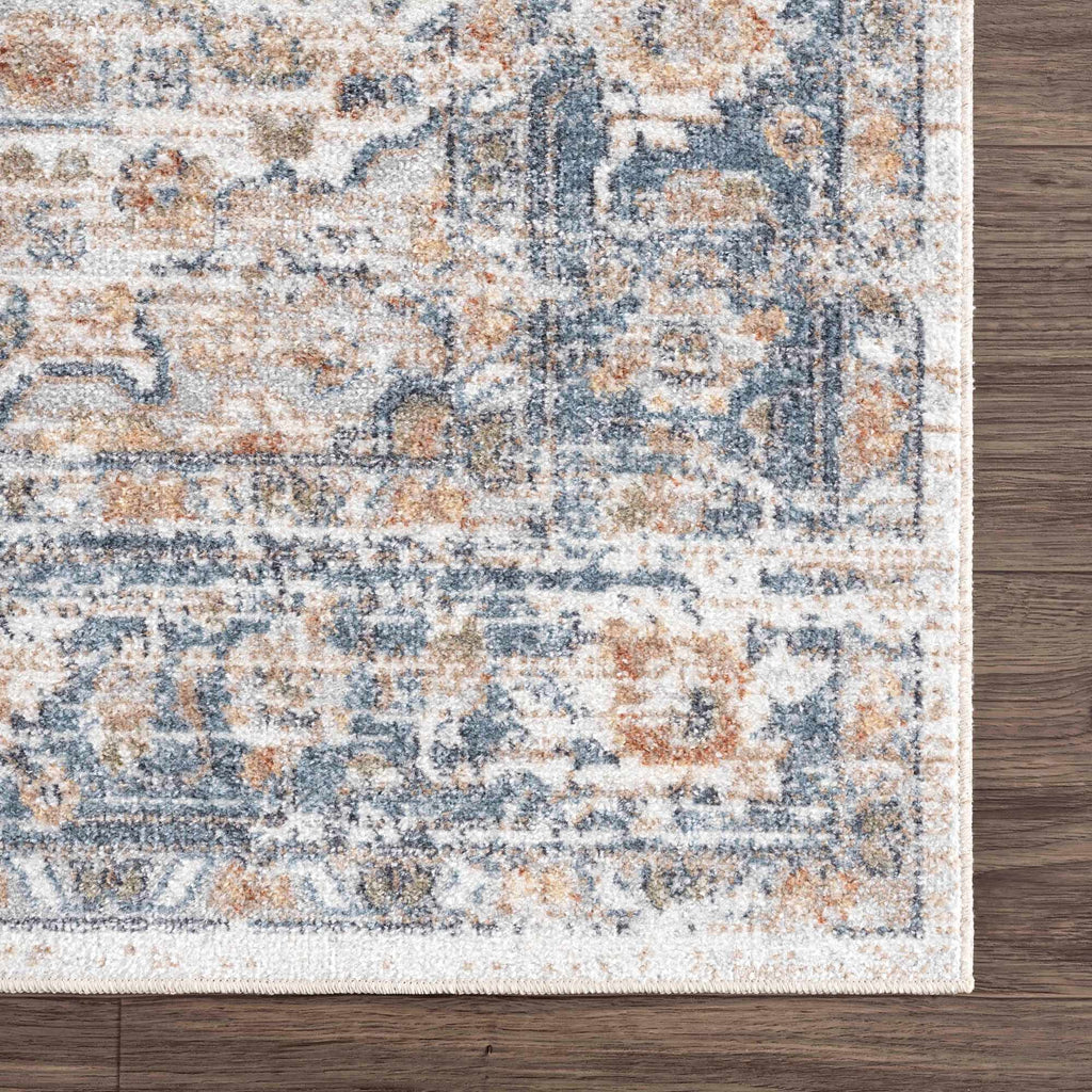 Hauteloom Ezri SLLIEZRI890 Peach Machine Made Polyester Rug