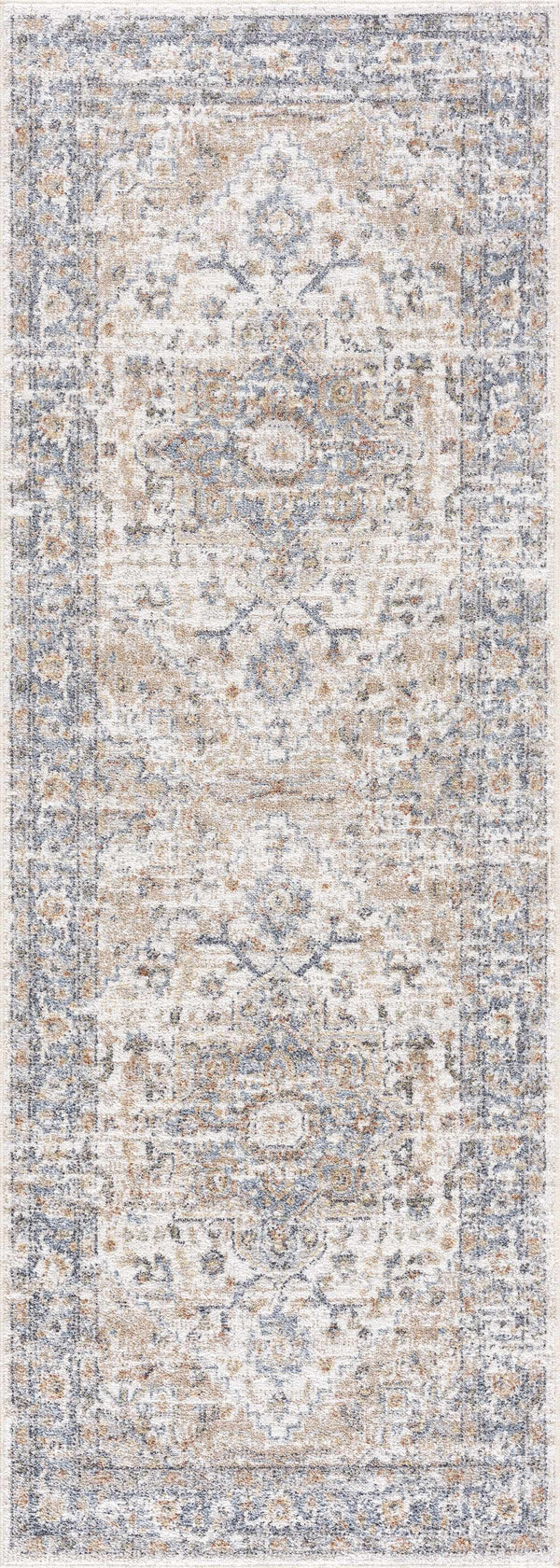 Hauteloom Ezri SLLIEZRI890 Peach Machine Made Polyester Rug