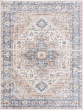 Hauteloom Ezri SLLIEZRI890 Peach Machine Made Polyester Rug