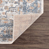 Hauteloom Ezri SLLIEZRI890 Peach Machine Made Polyester Rug