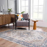 Hauteloom Ezri SLLIEZRI890 Peach Machine Made Polyester Rug