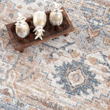 Hauteloom Ezri SLLIEZRI890 Peach Machine Made Polyester Rug