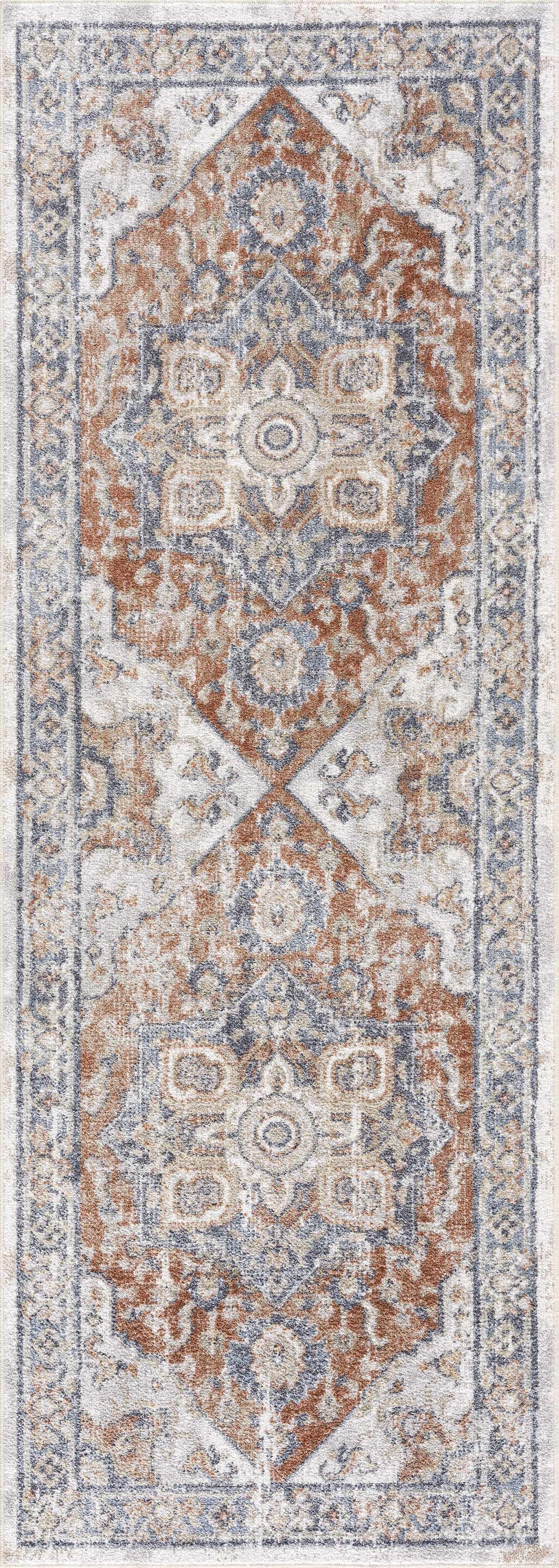 Hauteloom Limited Edition SLLIERNA824 Rust Machine Made Polyester Rug