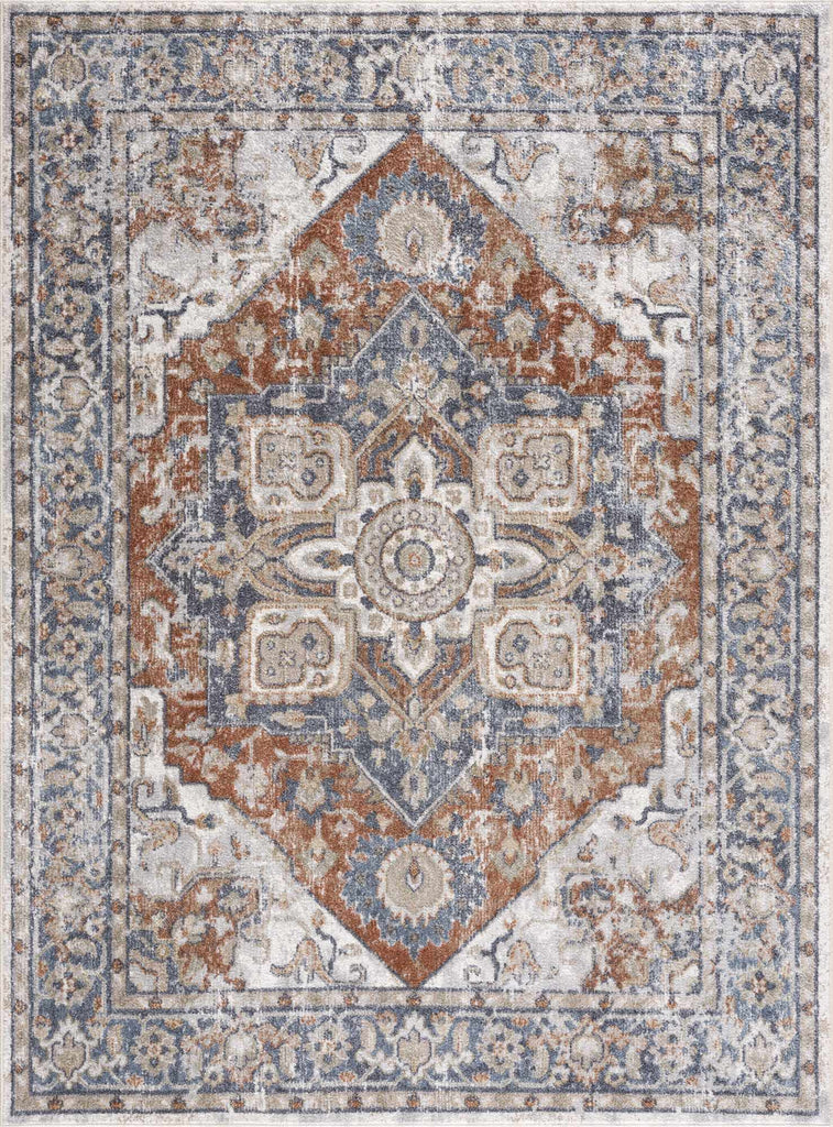 Hauteloom Limited Edition SLLIERNA824 Rust Machine Made Polyester Rug