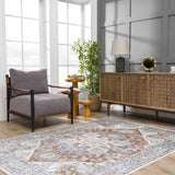 Hauteloom Limited Edition SLLIERNA824 Rust Machine Made Polyester Rug