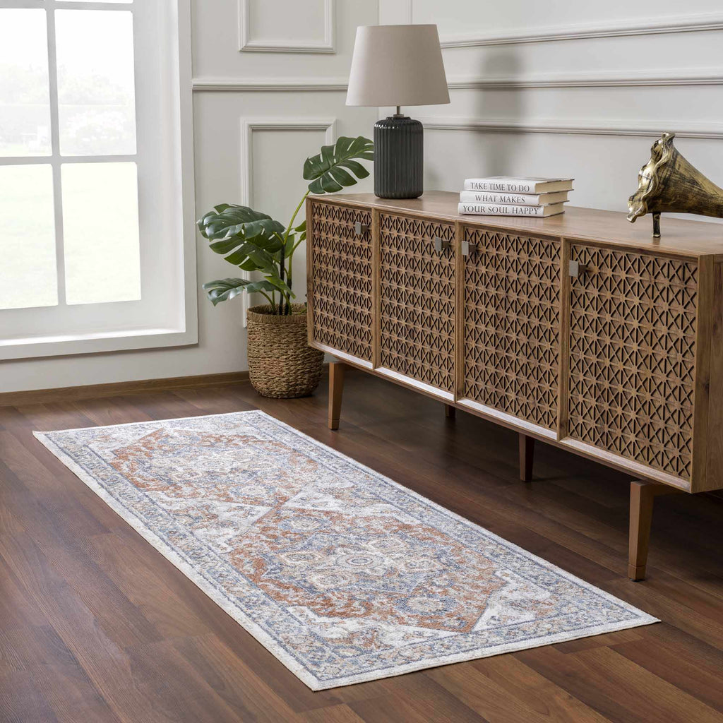 Hauteloom Limited Edition SLLIERNA824 Rust Machine Made Polyester Rug