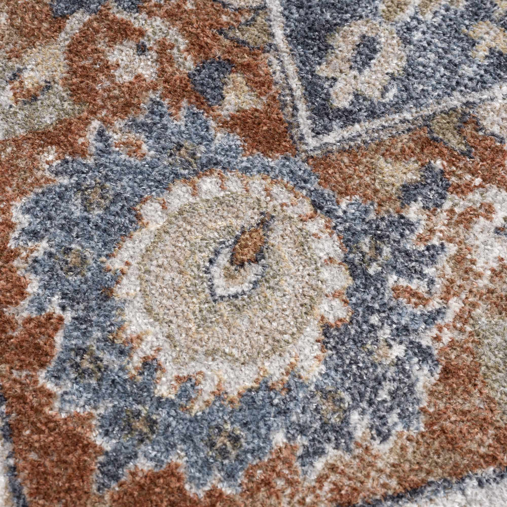 Hauteloom Limited Edition SLLIERNA824 Rust Machine Made Polyester Rug