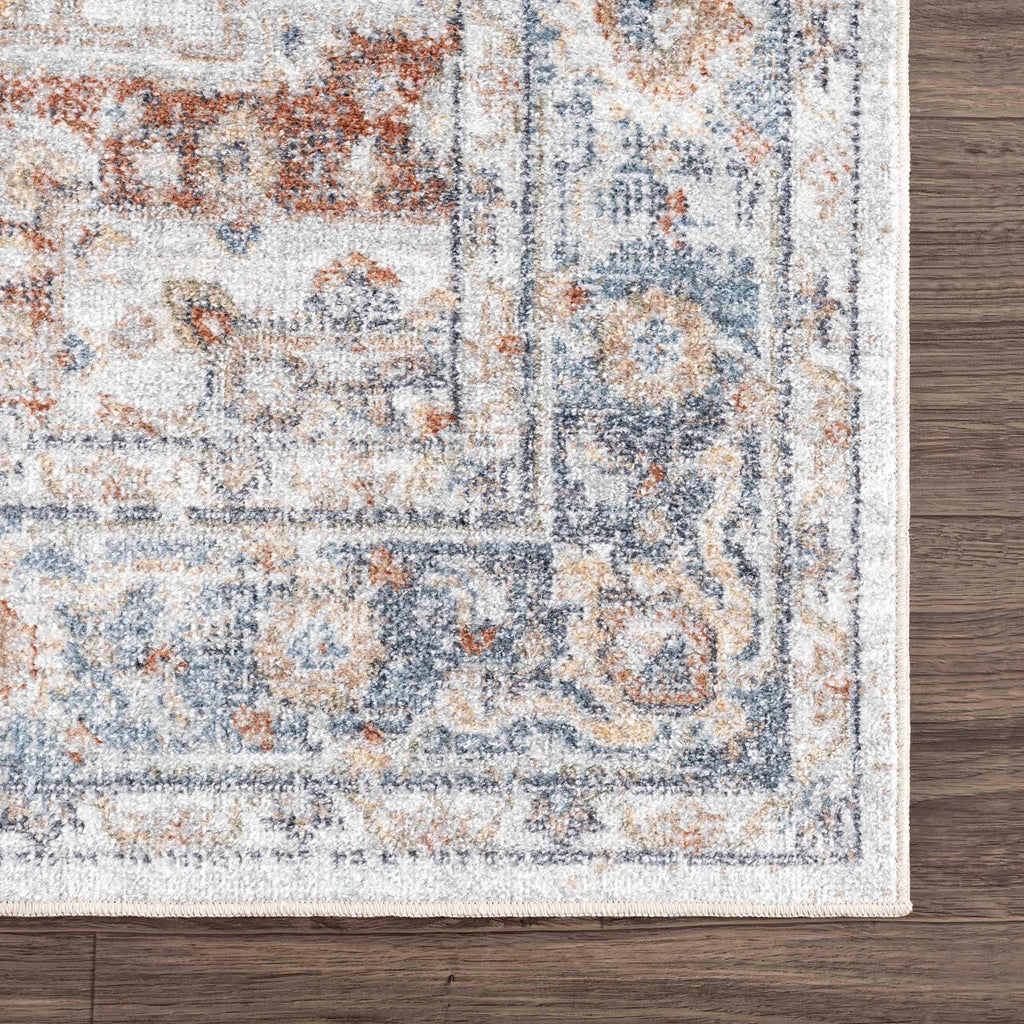 Hauteloom Neta SLLINETAAA1 Gray Machine Made Polyester Rug