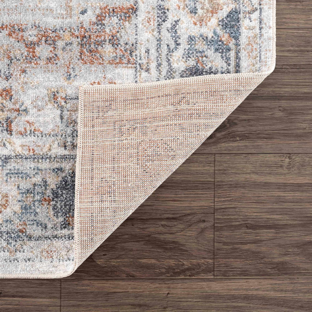 Hauteloom Neta SLLINETAAA1 Gray Machine Made Polyester Rug