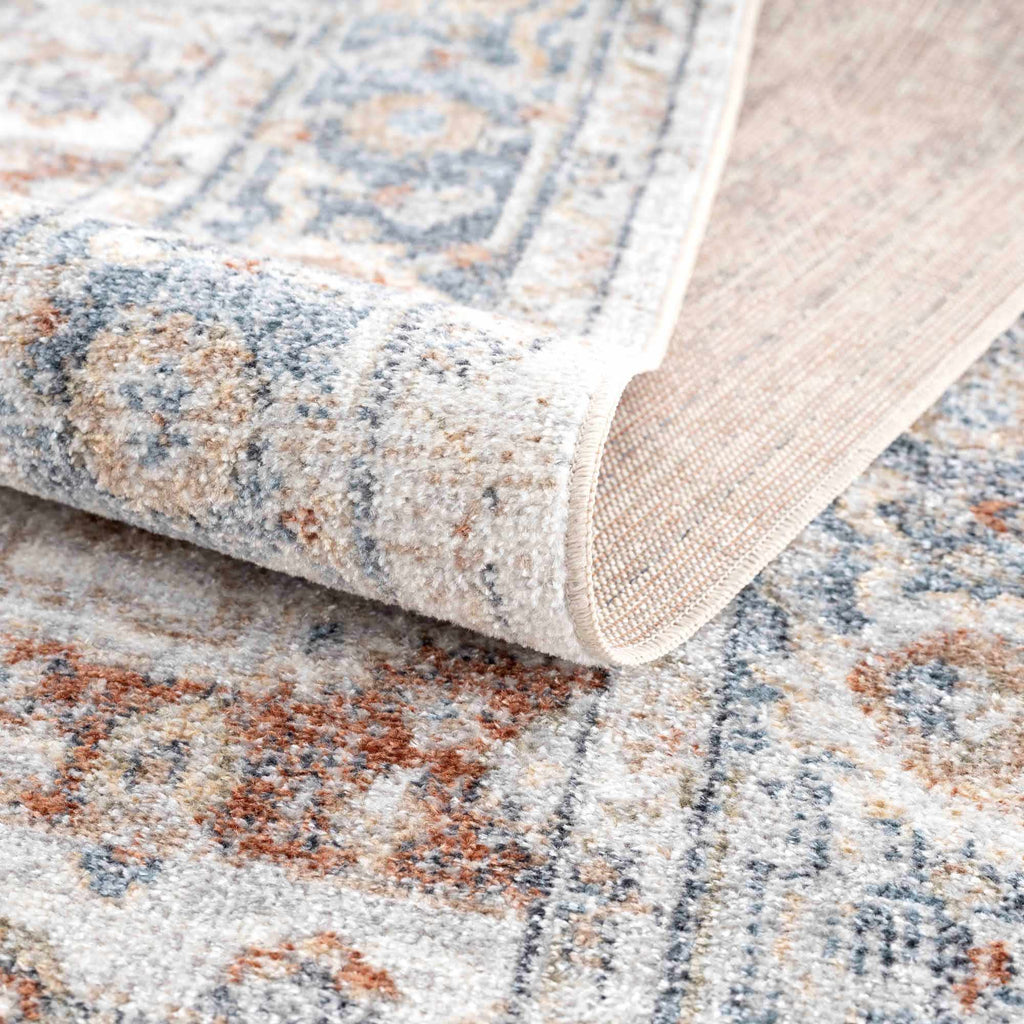 Hauteloom Neta SLLINETAAA1 Gray Machine Made Polyester Rug