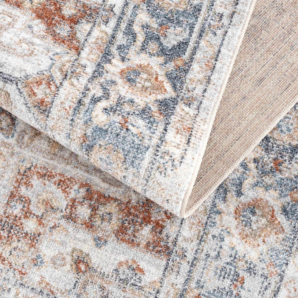 Hauteloom Neta SLLINETAAA1 Gray Machine Made Polyester Rug