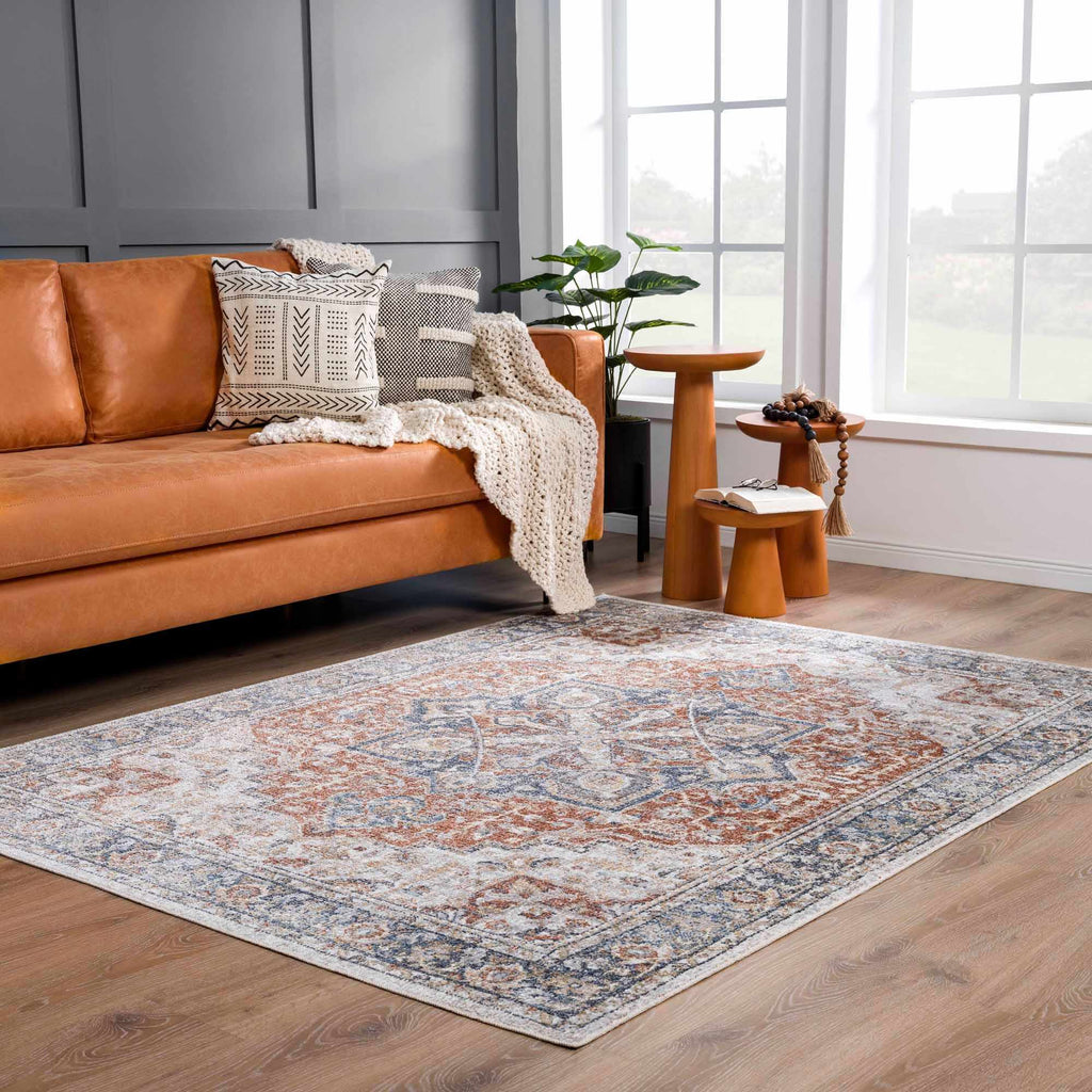 Hauteloom Neta SLLINETAAA1 Gray Machine Made Polyester Rug