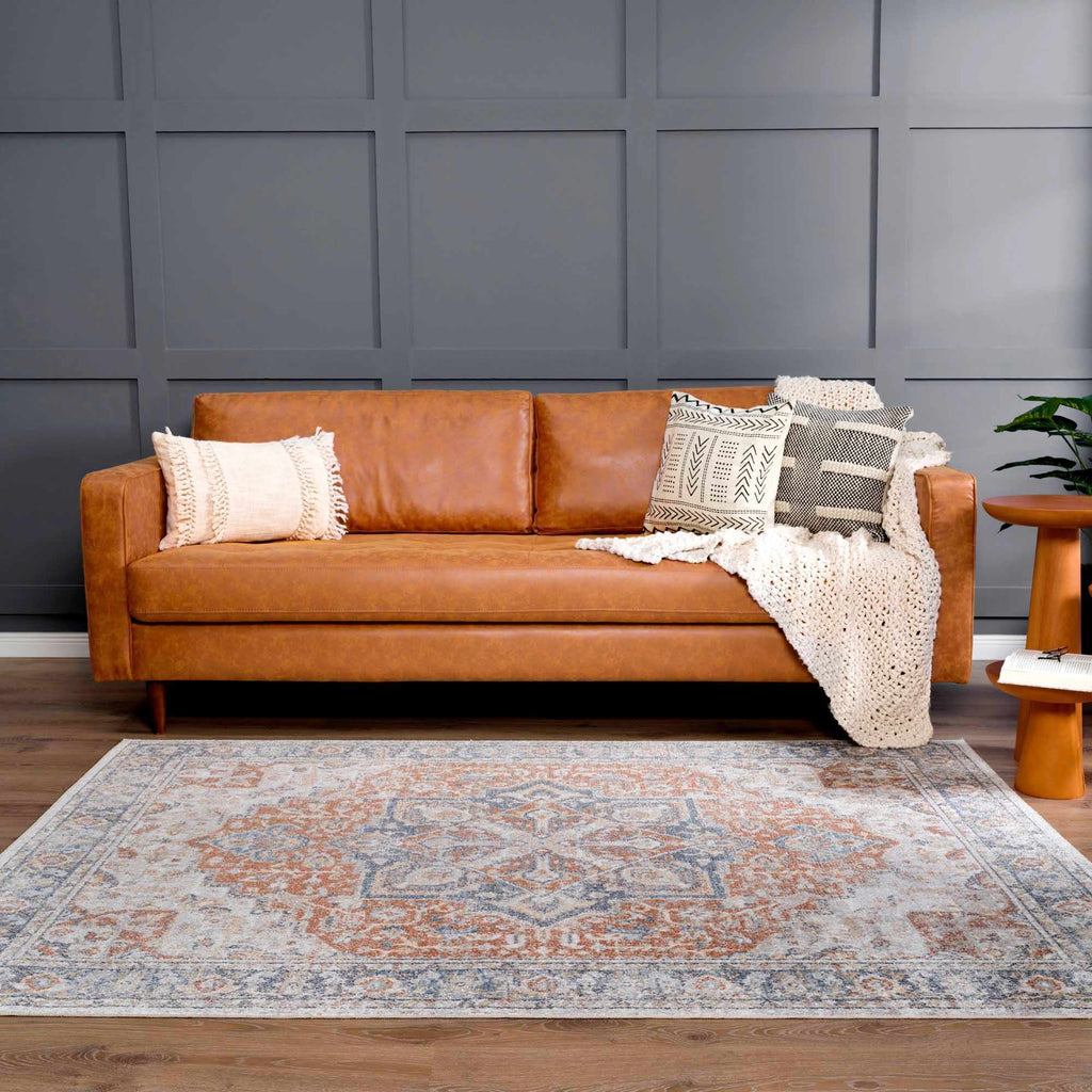 Hauteloom Neta SLLINETAAA1 Gray Machine Made Polyester Rug