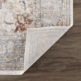 Hauteloom Emke SLLIEMKE8A2 Gray Machine Made Polyester Rug