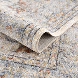 Hauteloom Emke SLLIEMKE8A2 Gray Machine Made Polyester Rug