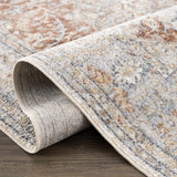 Hauteloom Emke SLLIEMKE8A2 Gray Machine Made Polyester Rug