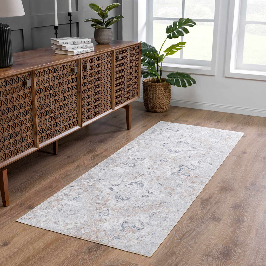 Hauteloom Dobry SLLLDOBRYA1 Off White Machine Made Polyester Rug