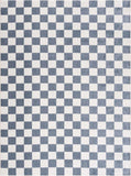 Hauteloom Brone SLLIBRONEA1 Blue Machine Made Polyester Rug