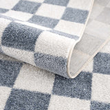 Hauteloom Brone SLLIBRONEA1 Blue Machine Made Polyester Rug