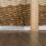 Hauteloom Brone SLLIBRONEA1 Blue Machine Made Polyester Rug