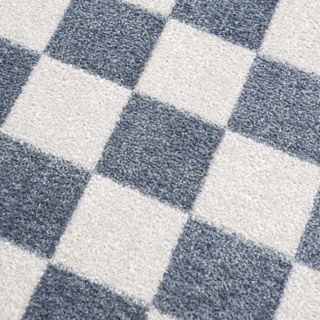Hauteloom Brone SLLIBRONEA1 Blue Machine Made Polyester Rug