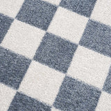 Hauteloom Brone SLLIBRONEA1 Blue Machine Made Polyester Rug