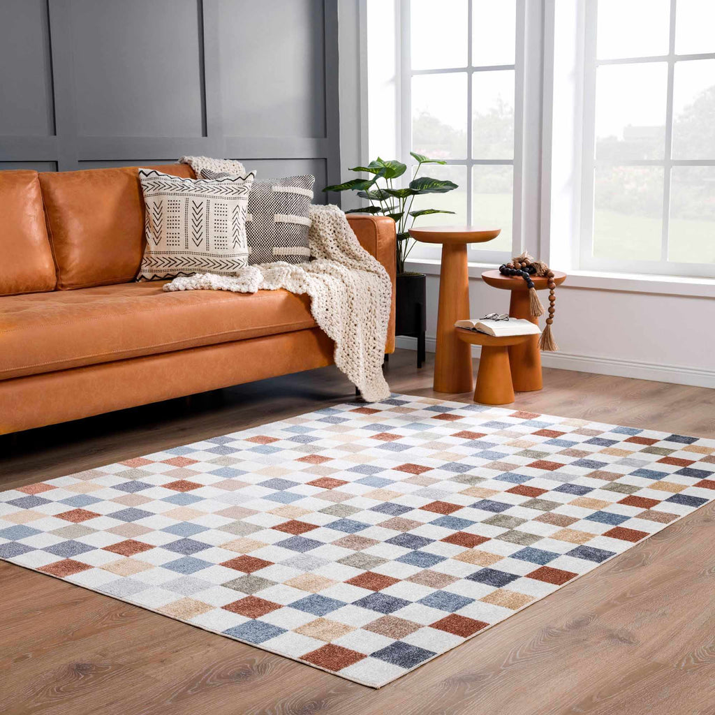 Hauteloom Alia SLLLALIAQA1 Off White Machine Made Polyester Rug