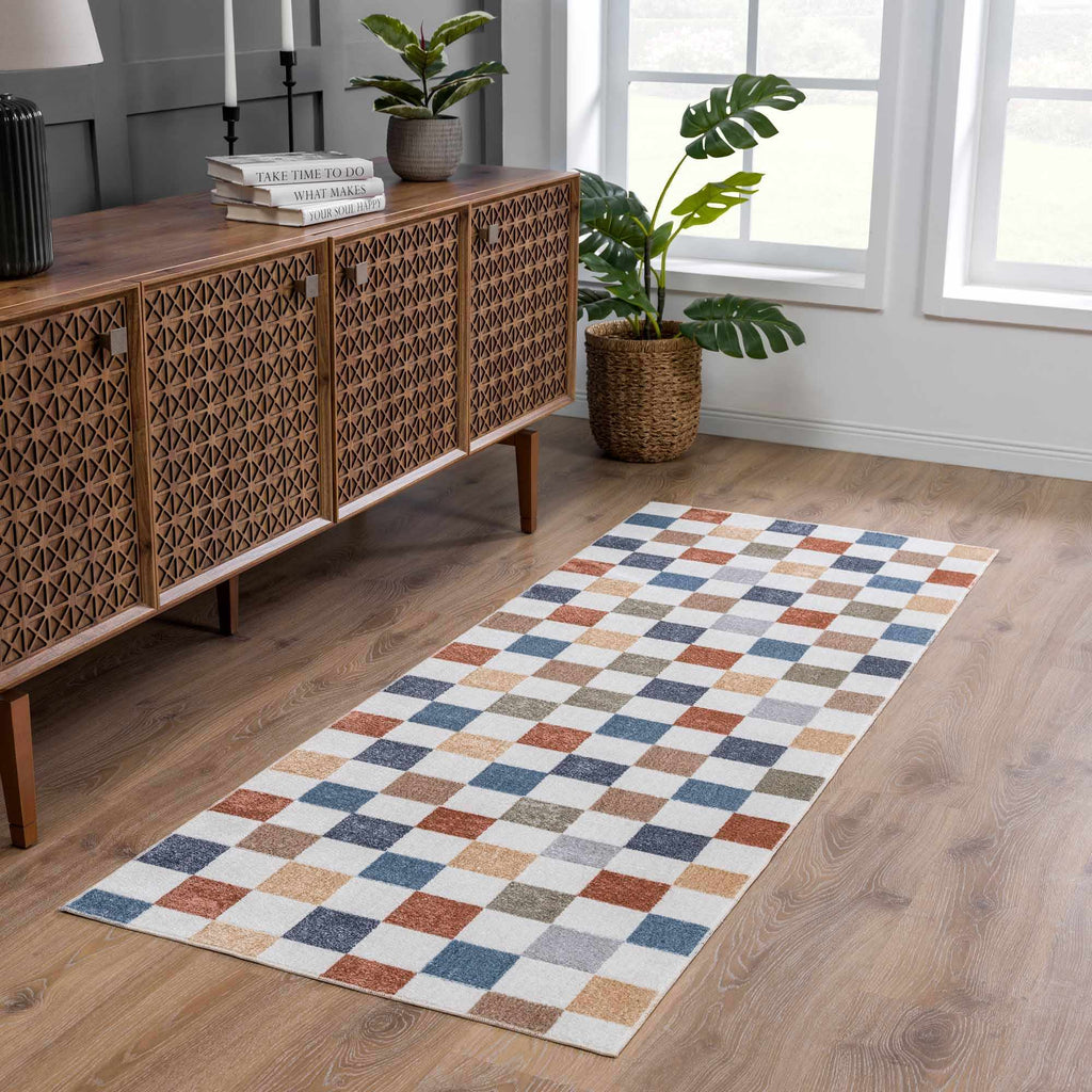 Hauteloom Alia SLLLALIAQA1 Off White Machine Made Polyester Rug