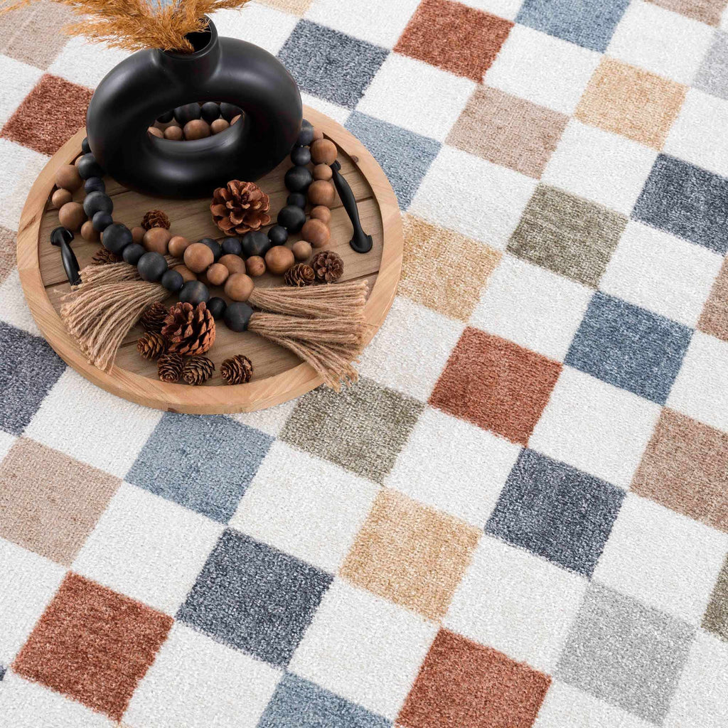 Hauteloom Alia SLLLALIAQA1 Off White Machine Made Polyester Rug
