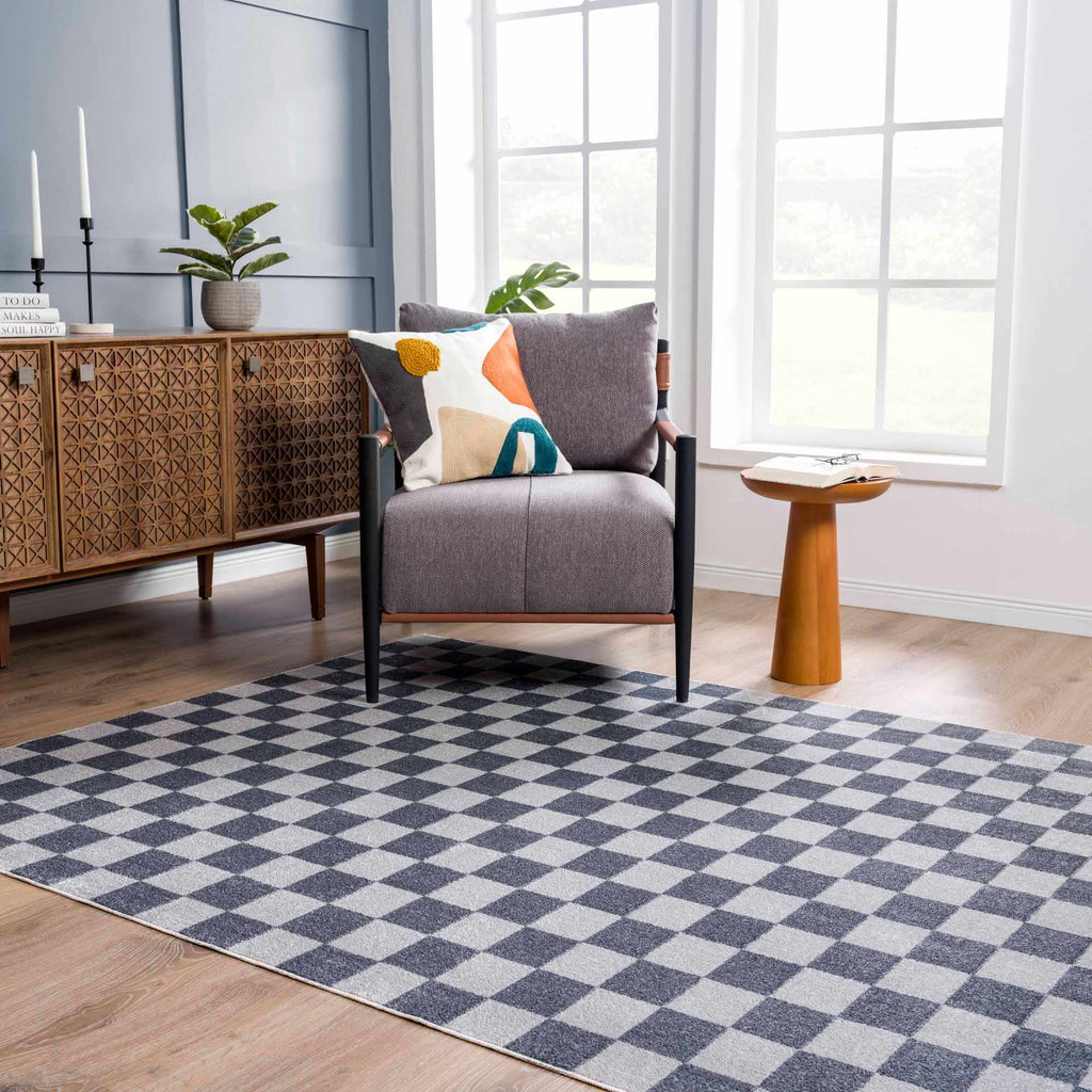 Hauteloom Alia SLLLALIAQA2 Ivory Machine Made Polyester Rug