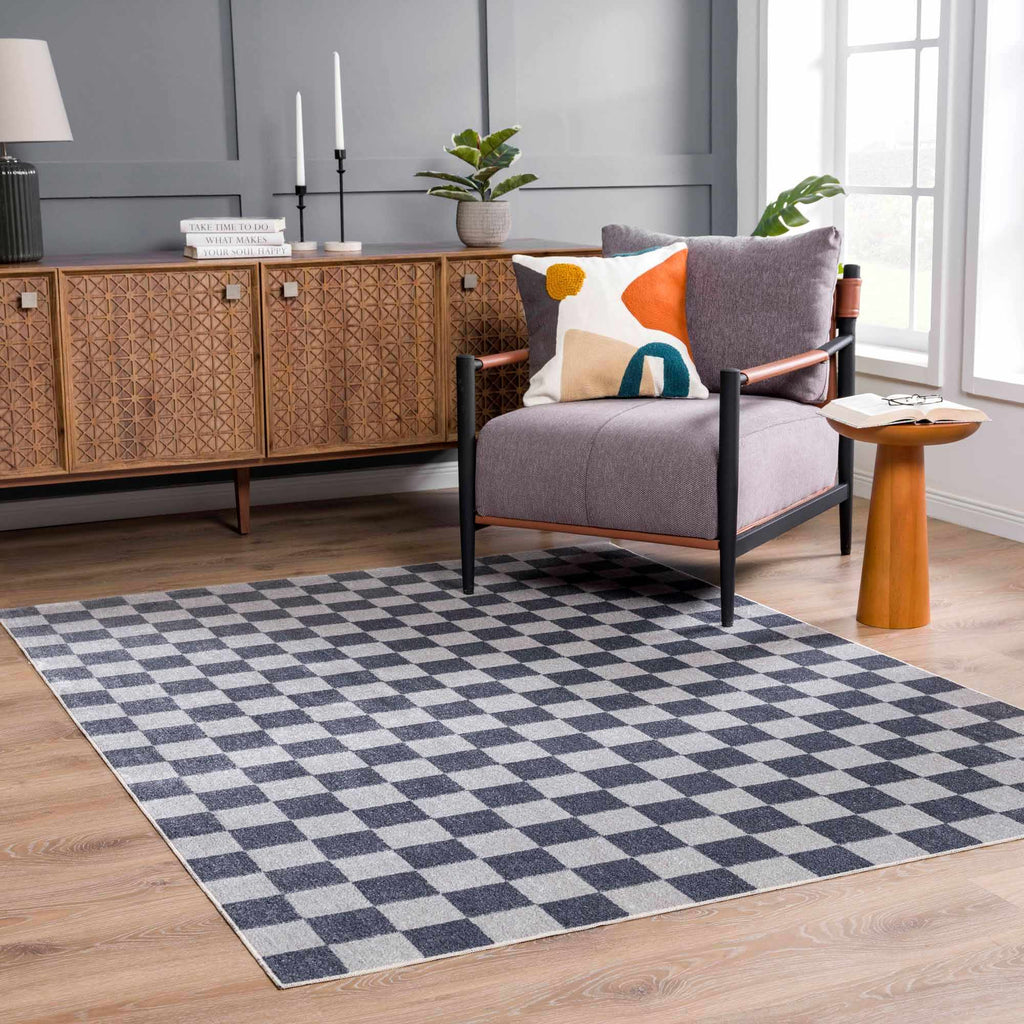 Hauteloom Alia SLLLALIAQA2 Ivory Machine Made Polyester Rug