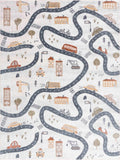 Hauteloom Mave HLLLMAVE8A1 Cream Machine Made Polyester Rug