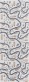 Hauteloom Mave HLLLMAVE8A1 Cream Machine Made Polyester Rug