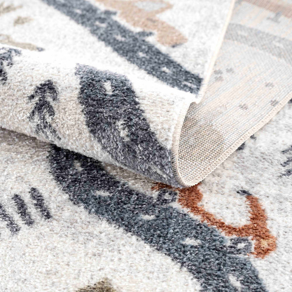 Hauteloom Mave HLLLMAVE8A1 Cream Machine Made Polyester Rug